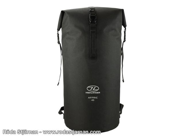 Highlander Affric waterproof backpack 45L black backpacks