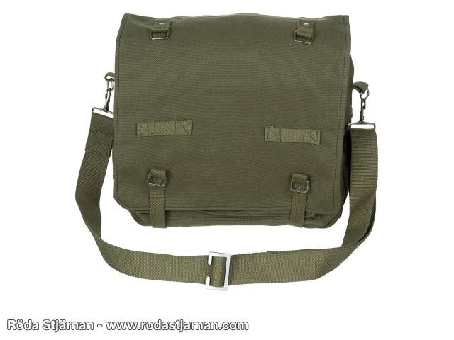 MFH shoulder bag made of green canvas shoulder and waist bags