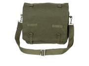 MFH shoulder bag made of green canvas