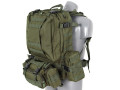 Three-day military backpack with removable go-bag 36L backpacks