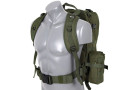 Three-day military backpack with removable go-bag 36L backpacks