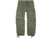 Brandit Pure Vintage Cargo Pants Green