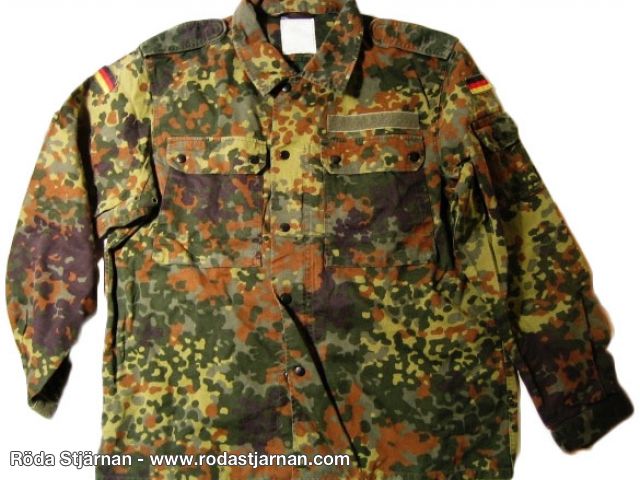 Bundeswehr flecktarn fältjacka Original