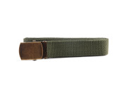 Canvas belt Brass buckle