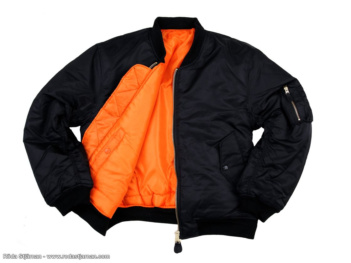 Buy Fostex MA-1 Bomber Jacket Black