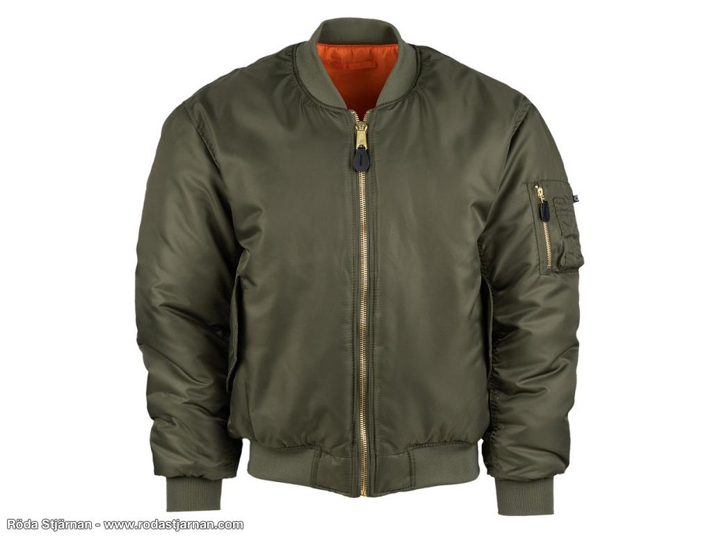 Buy Fostex MA-1 Bomber Jacket Dark Olive