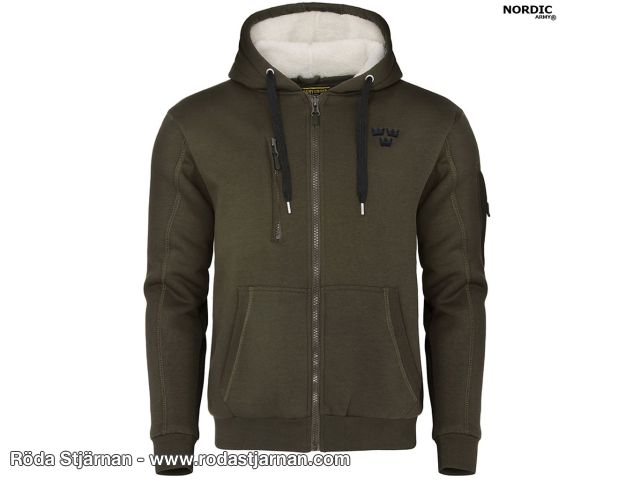 Nordic Army Tornado Hoodie Military green t-shirts and sweaters