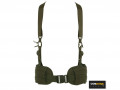 101INC Combat Belt with Suspenders Green