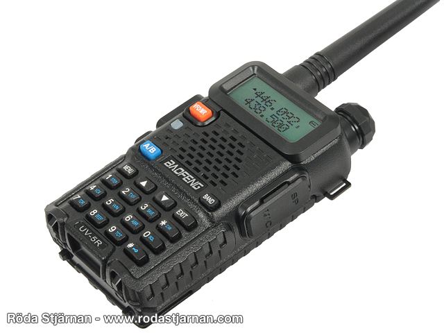 BaoFeng UV-5R Duobander PTT Set - Köp friluftsutrustning till ditt