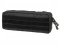 Multi-purpose pouch with velcro Black