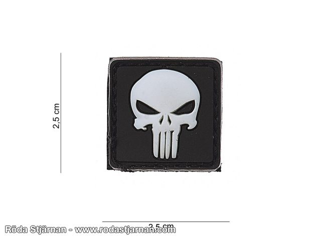 Skull Punisher PVC patch