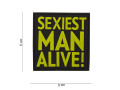 Mest sexy mann i live! PVC Svart/Gul