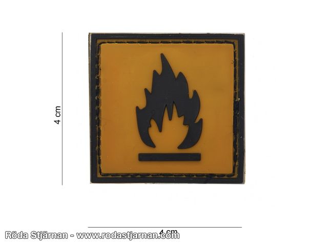 PVC kardborre Brandfarligt patch