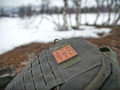 Rune skjold VegVisir Skinn patches