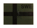 Sverige Patch IR RAL7013 Vevd patches