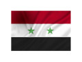 Syriens Flagga 1x1,5 m