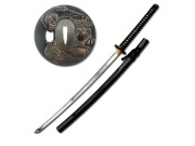 Ten Ryu håndsmidd Katana – Uesugi Kenshin & sverdstativer