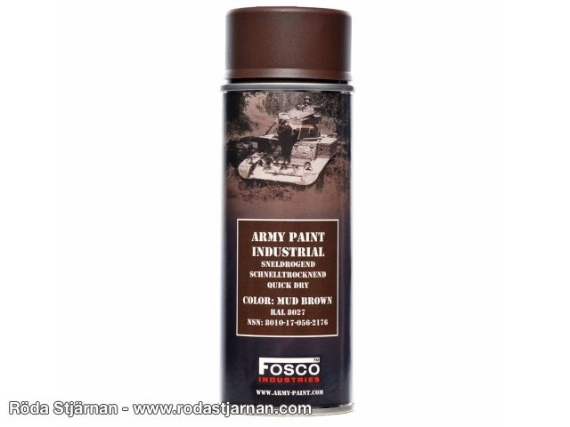 Fosco Spraymaling Mud Brown RAL 8027