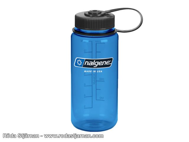 Nalgene 0,5L WM Flaske Skifer Blå Sustain