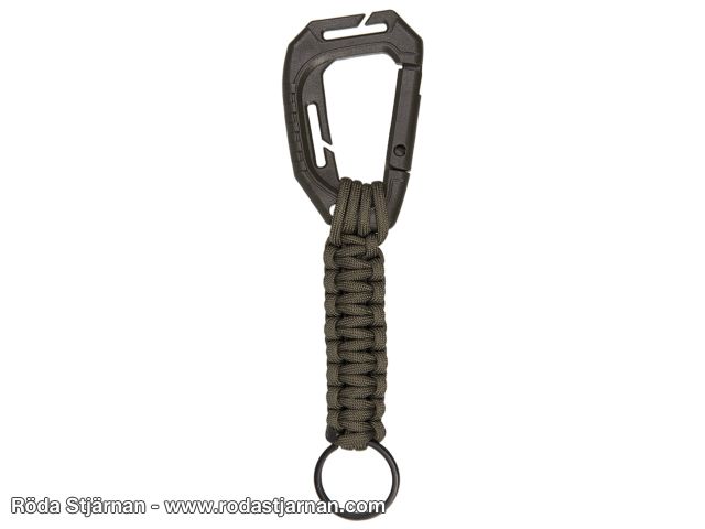 Nøkkelholder MOLLE karabinkrok Paracord