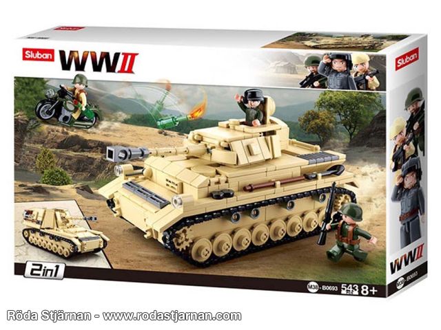 Sluban Panzer IV 2in1 M38-B0693