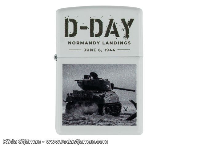 Zippo Lighter D-Day Sherman tank Lighter