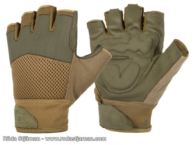 Helikon Tex Half Finger Mk2 Gloves Olive Green Coyote