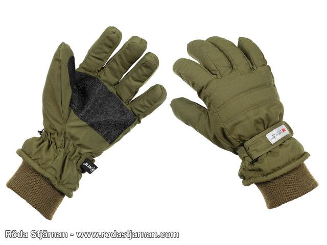 MFH winter gloves with 3M Thinsulate olive green civilian gloves