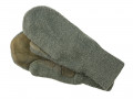 Wool gloves with leather reinforcement Switzerland