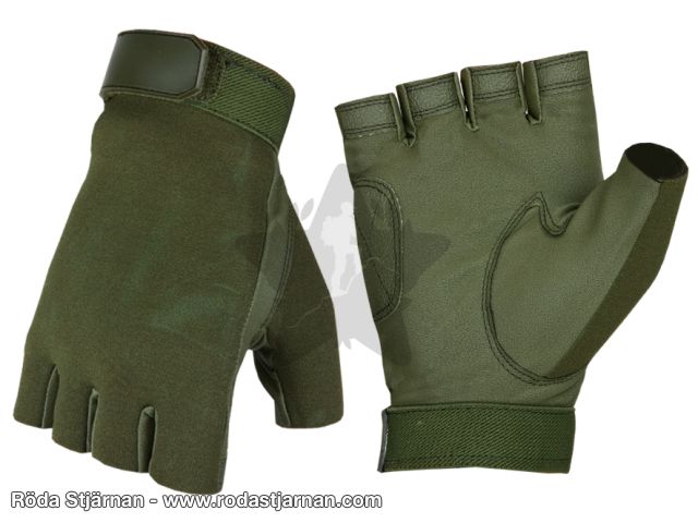 Invader Gear Half Finger Shooting Gloves OD