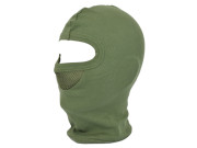 Balaclava 1 Hole Mesh Green