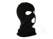 Balaclava 3 holes Black