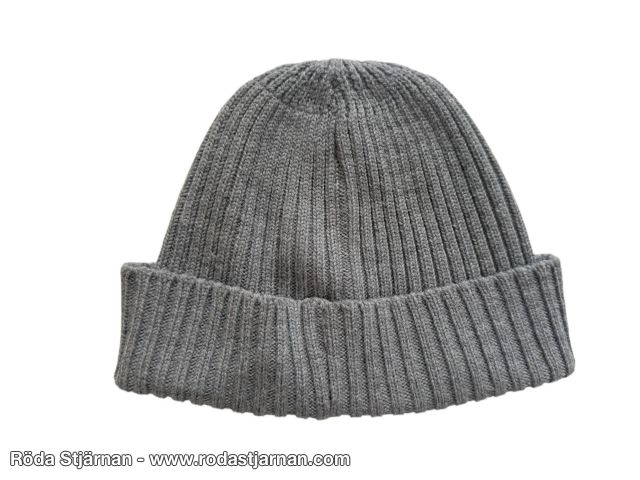 Olle's Brother Merino Wool Gray Beanie watchcaps