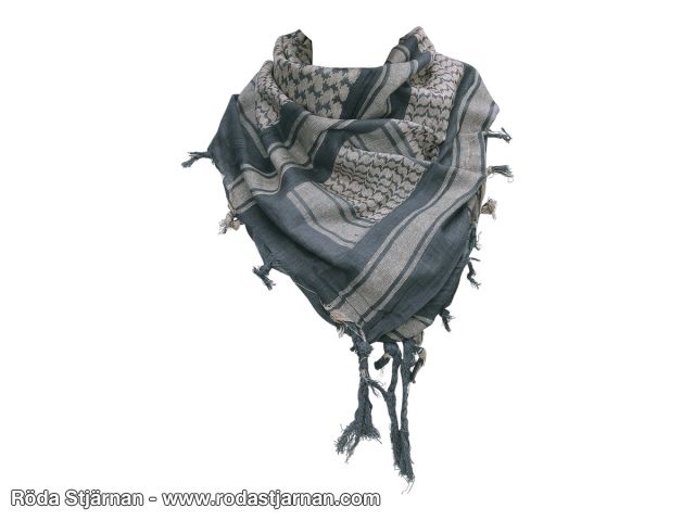 Palestinian scarf beige/grey shemagh keffiyeh palestinian scarf