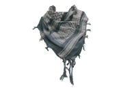 Palestinian scarf beige/grey shemagh