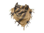Palestinian scarf khaki/black shemagh