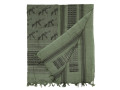 Shemagh AK OD Palestinian scarf keffiyeh palestinian scarf