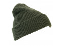 Watch cap Coarse knit Green
