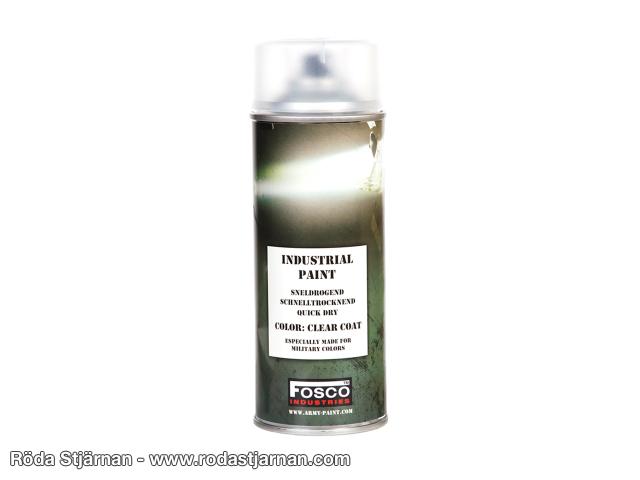 Fosco klarlack sprayfärg färg och spray