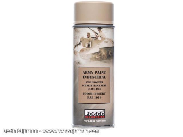 Fosco Sprayfärg desert RAL 1019 400ml färg och spray