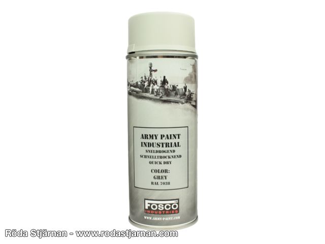 Fosco Sprayfärg grå färg och spray