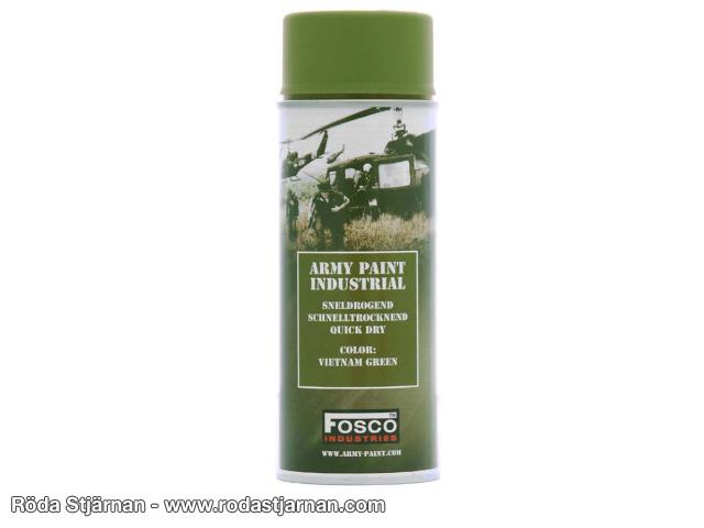 Fosco Sprayfärg vietnamgrön färg och spray