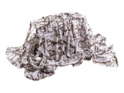 Kamouflagenät Laserskuret 1,45x3 m Snöcamo
