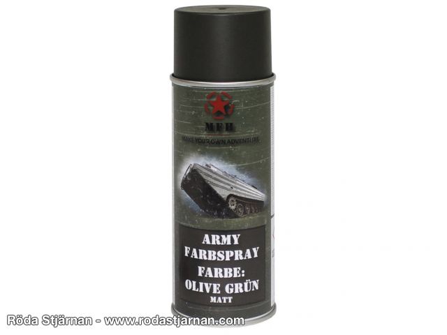 MFH Sprayfärg Army Olive Green färg och spray