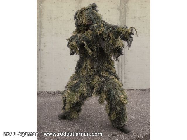 Mil-Tec Ghillie suit Woodland Anti Fire ghillie suit