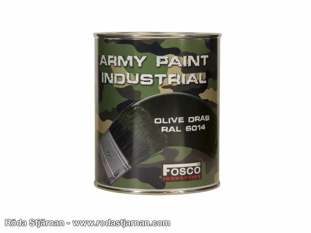 Fosco Färg Olive Drab 1L RAL 6014