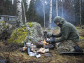 101INC Tactical Fleece Huva Grön t-shirts och tröjor