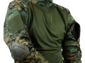 101INC Warrior Combat Shirt Digital Woodland jackor