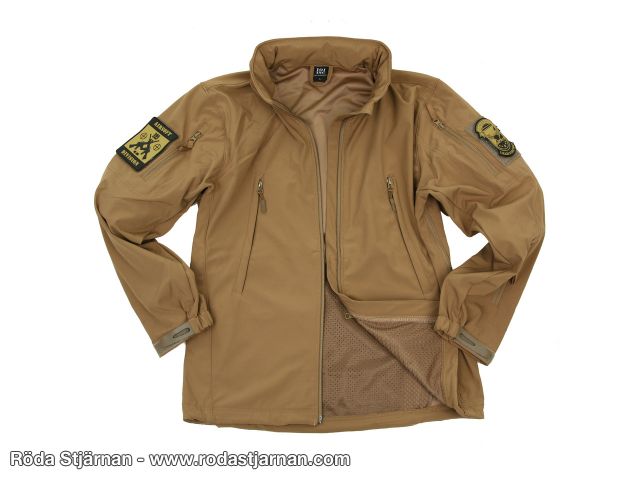 101INC Zero Lightweight Soft Shell Coyote jackor