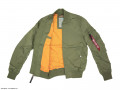 Alpha Industries MA-1 TT Sage Green Dam jackor